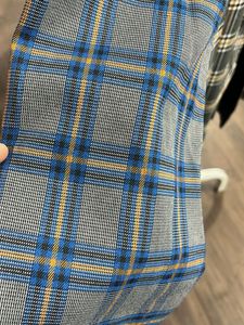 Smart Checkered Overcoat