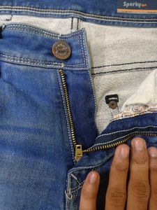 Sparky Jeans Blue Denim Pants