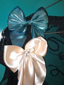 Cute Blue 💙 And Baby Pink 🩷 bow