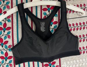 Jockey racer back non padded wireless sports bra