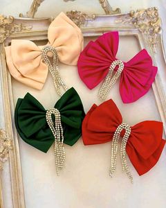 Rhinstone Bow Clip