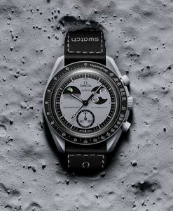 Latest Omega Swatch Strap Watch For Men