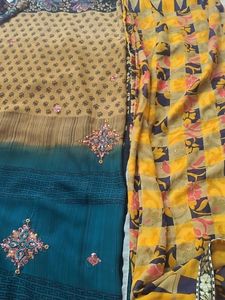 Combo Offer Of  Elegant Georgette Sarees