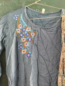 Dark Grey Beautiful Yufta Dress