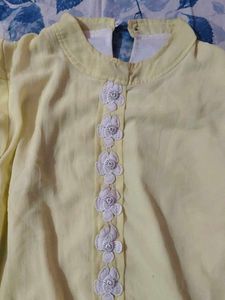 Vintage Yellow Blouse