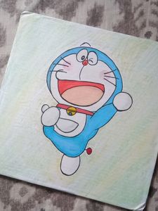 Cute Doremon Painting