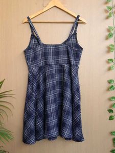 Plaid Mini Dress