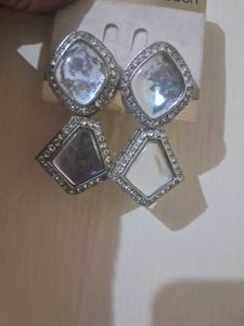 Vintage Rhinestone Cufflinks (Combo) 2 Earing