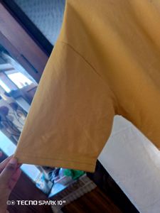 Men Yellow T Shirt