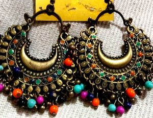 Multicolour Pearls Earings
