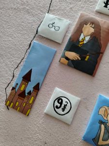 Hand-Painted Harry Potter Art Set (10 Pieces)