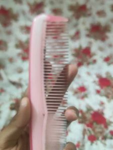 Pink Hair Comb