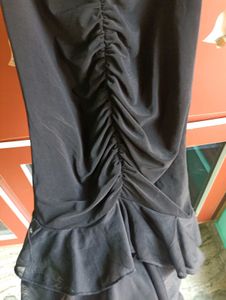 Black Frill Top