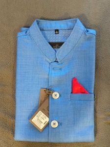 L - Royal Blue Nehru Jacket