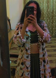 Lehnga Blouse With Shrug