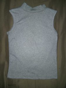 Gray Sleeveless tank Top