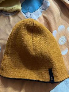 Wedze Beanie Hat Reversible