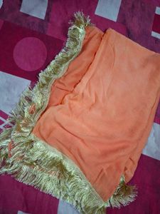 Anarkali And Sharara With Lace Duppata