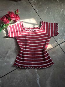 "Cherry Stripes Delight 🍒✨ "