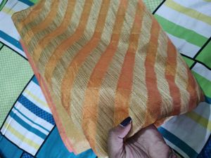 Beautiful Yellow - Golden Handloom Saree