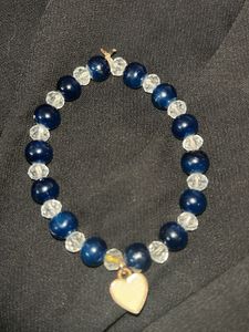 Beaded Heart Bracelet