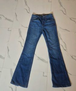 Flare Leg Denim Jeans