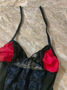 Black &amp; Red Lingerie