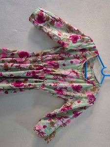 Floral Print Midi Dress