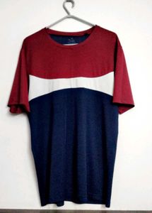 Color Block Short Sleeve Tee