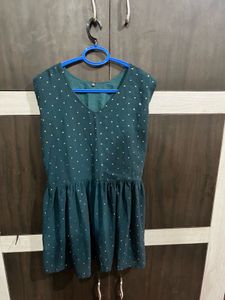 Elegant green sharara set