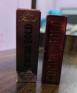 Too Faced Em Power Cocoa Bold Lipstick