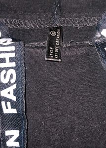 Black Fashion Hoodie