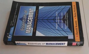 Essentials Of Management By Harold Koontz And Heinz Weihrich
