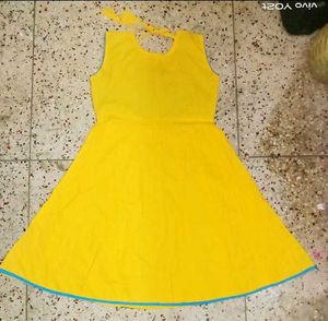 Cotton Floral Ladies Anarkali