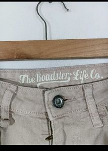BEIGE AND OLIVE GREEN CARGOS (USED TWICE)