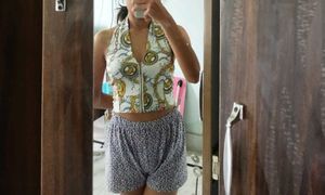 Pinteresty Patterned HalterneckTop