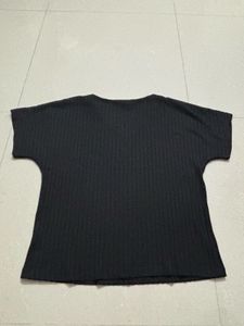 “Zudio” Ink Black Seath Top
