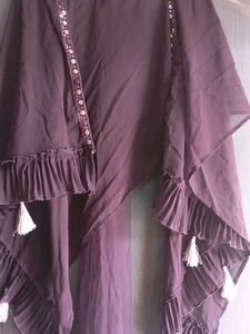 Elegant Purple Kurta Set