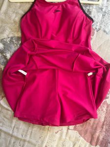 Speedo Swim Dress - Hot Pink