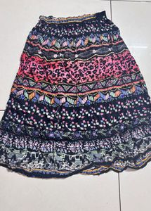 Colorful Patterned Skirt