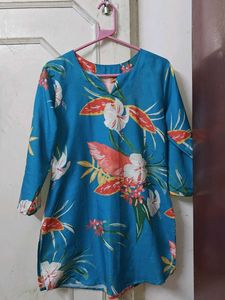 Blue Women Stylish Coord Set