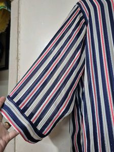 Striped Tunic Top - Elxsi