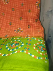 Bandhani Style Saree
