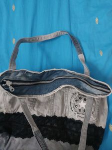 Denim Shorts Made Bag