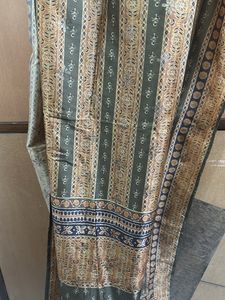 Golden Green Duppatta