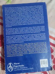 Political Science Book