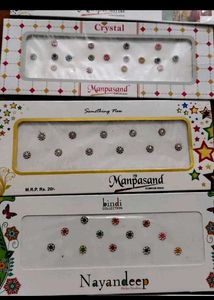 Assorted Bindi Sets(set of 18)
