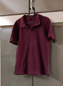Burgundy Polo Shirt 38size