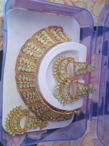 Green Stone Nackles For Women