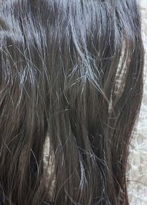 Synthetic Artificial  Hair Extensio N In L.brown